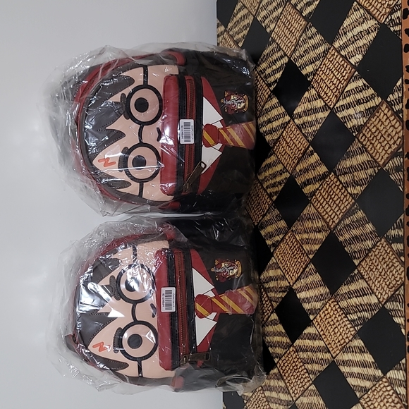 Loungefly Harry Potter Face Mini Backpack - Picture 2 of 7
